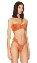 Montce Swim Aga Bikini Top in Rust