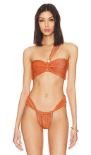 Montce Swim Aga Bikini Top in Rust - Haut de bikini Montce Swim Aga en rouille - Montce Swim Aga 铁锈色比基尼上衣 - Montce Swim Aga Bikinioberteil in Rost - Montce Swim Aga 비키니 탑 - Top bikini Montce Swim Aga color ruggine