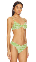 Montce Swim Dainty Bikini Top in Green