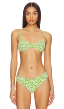 Montce Swim Dainty Bikini Top in Green - Haut de bikini Montce Swim Dainty en vert - Montce Swim 绿色精致比基尼上衣 - Montce Swim Dainty Bikinioberteil in Grün - Montce Swim 데인티 비키니 탑 - Top bikini Montce Swim Dainty in verde