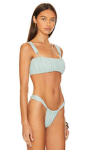 Montce Swim Victoria Bikini Top in Baby Blue