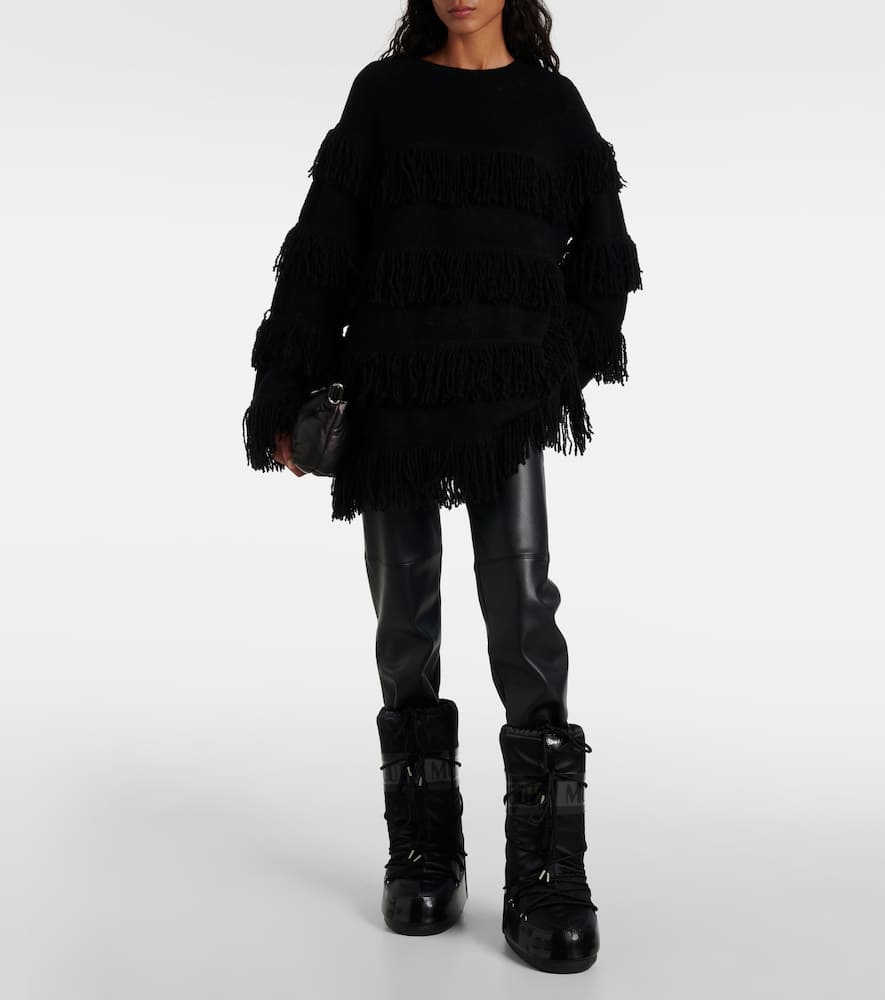 Moon Boot Icon Glance satin snow boots