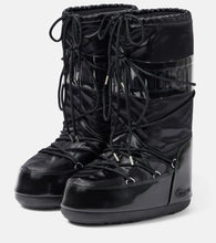 Moon Boot Icon Glance satin snow boots