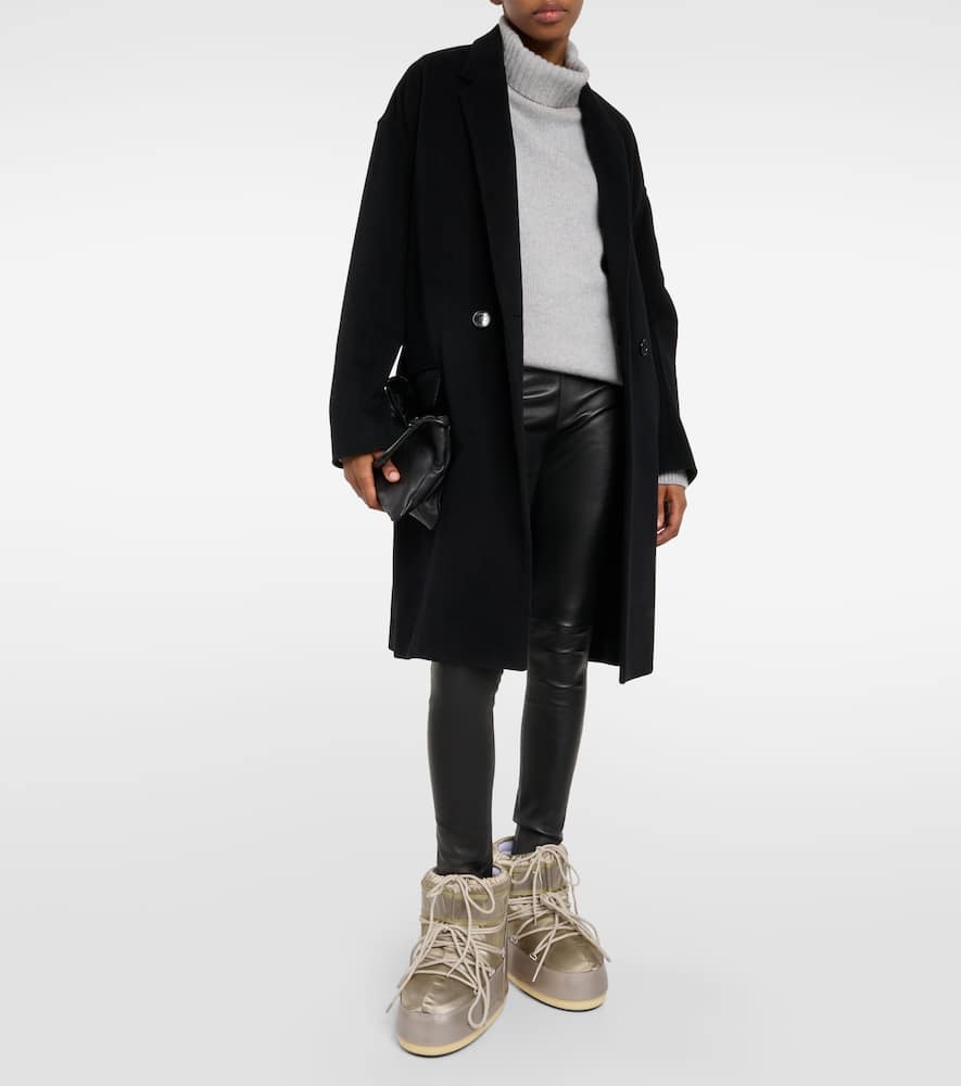 Moon Boot Icon Low Glance satin snow boots