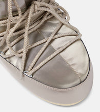 Moon Boot Icon Low Glance satin snow boots