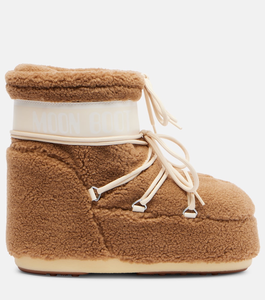 Moon Boot Icon Low fleece snow boots