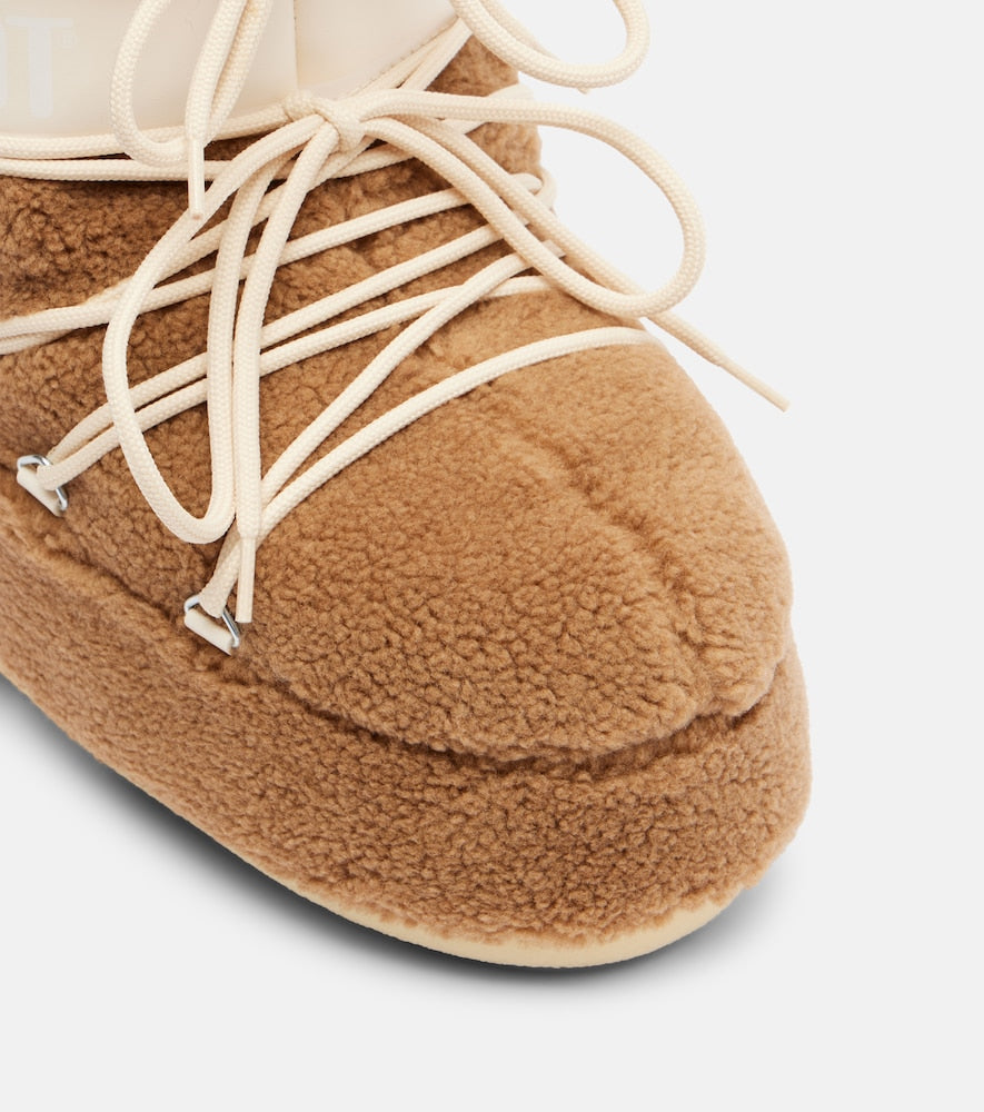 Moon Boot Icon Low fleece snow boots