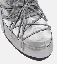 Moon Boot Icon Low metallic snow boots