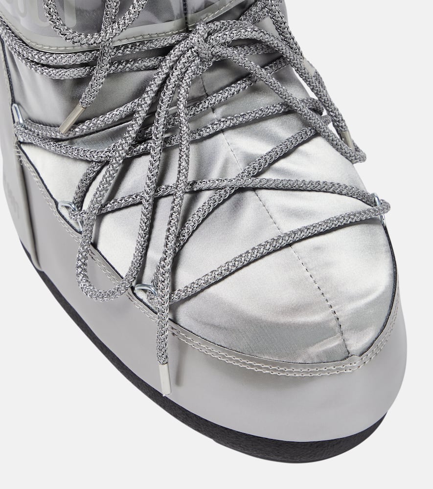Moon Boot Icon Low metallic snow boots
