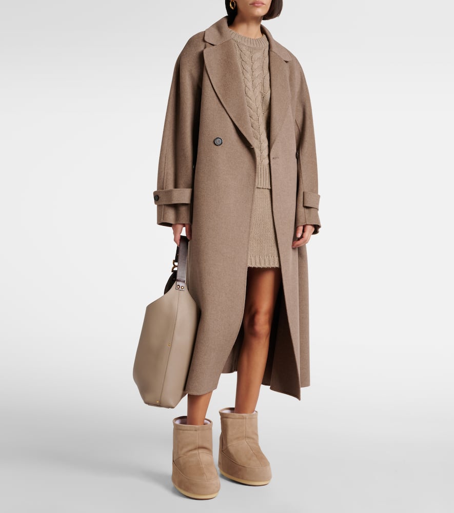 Moon Boot Icon Low suede snow boots