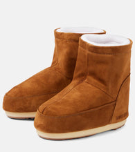 Moon Boot Icon Low suede snow boots