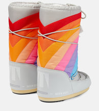Moon Boot Icon Rainbow snow boots