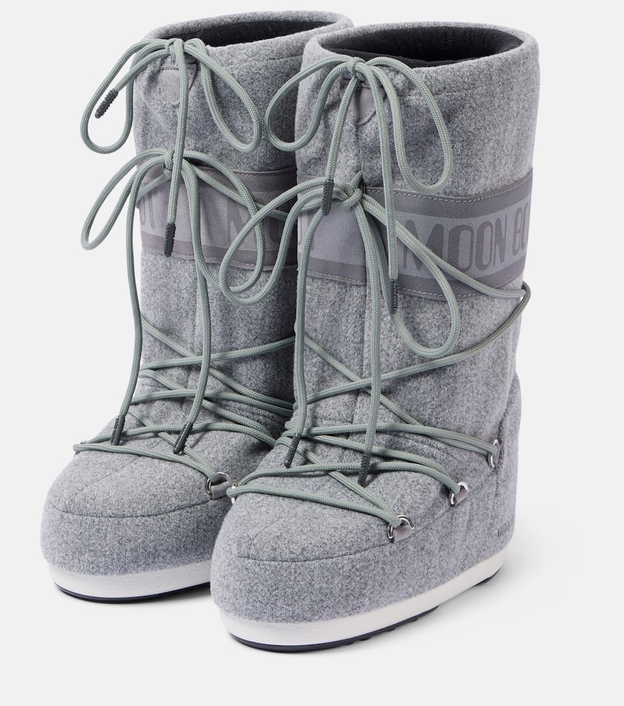 Moon Boot Icon felt snow boots