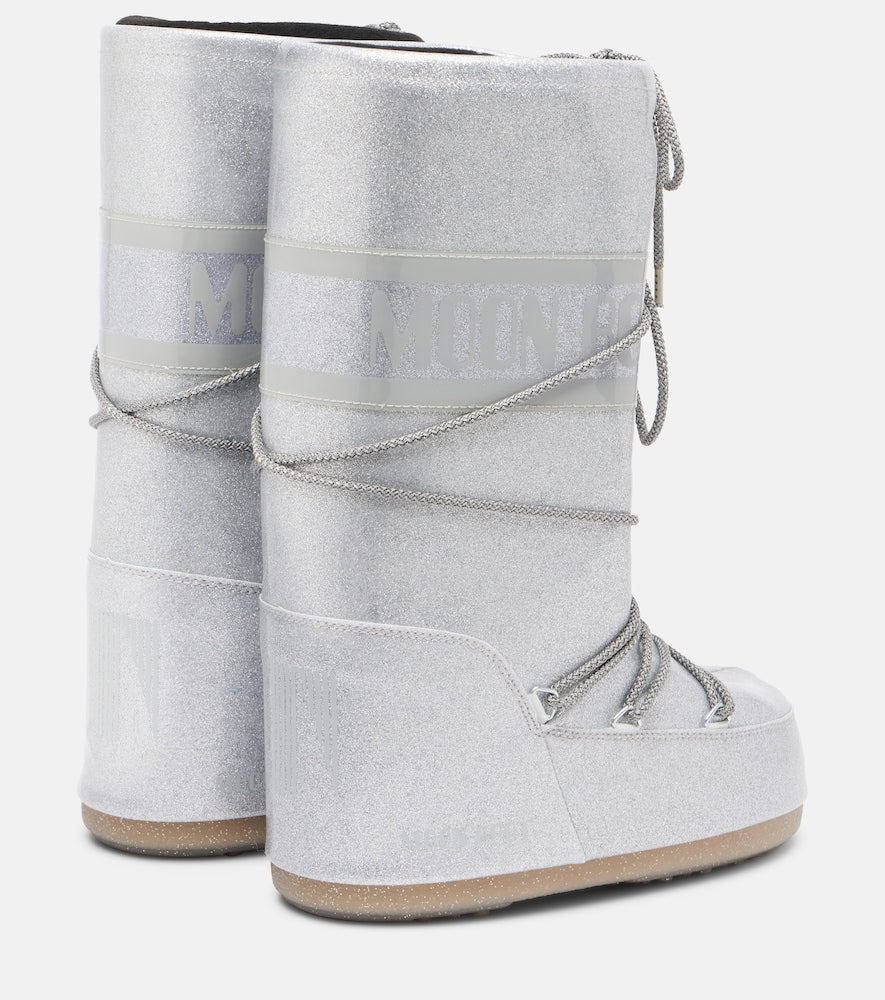 Moon Boot Icon glitter knee-high snow boots