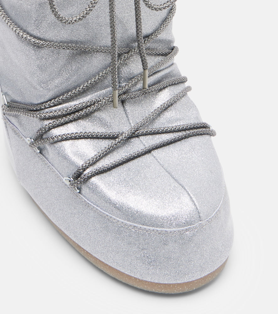 Moon Boot Icon glitter knee-high snow boots