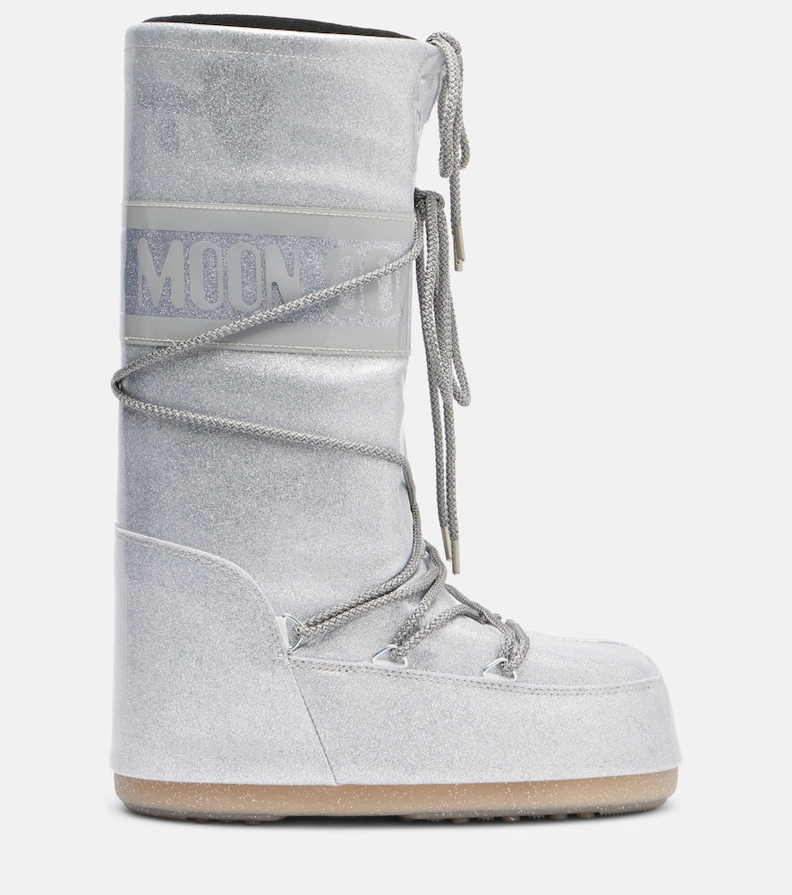 Moon Boot Icon glitter knee-high snow boots