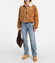 Moon Boot Ltrack suede-trimmed combat boots