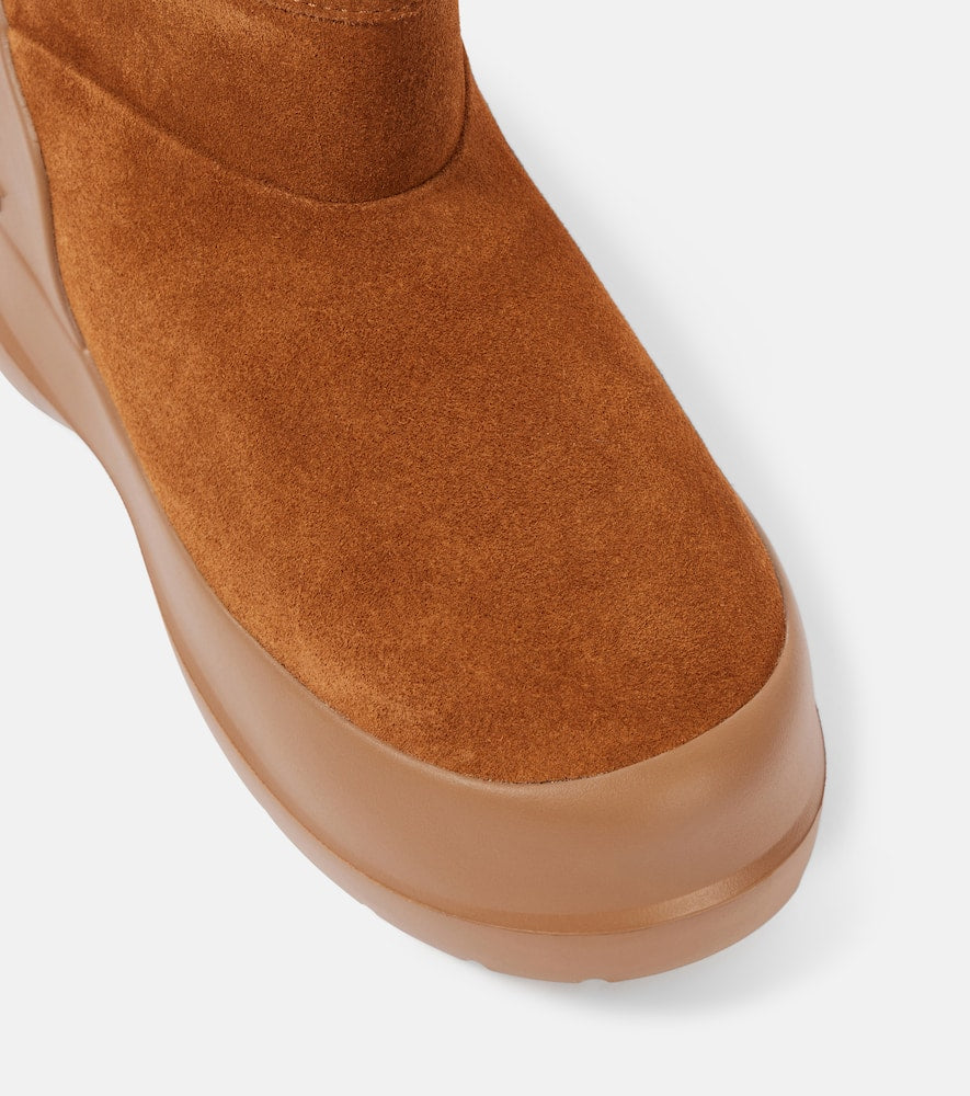 Moon Boot Luna Low suede ankle boots