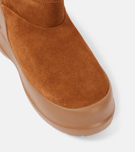 Moon Boot Luna Low suede ankle boots