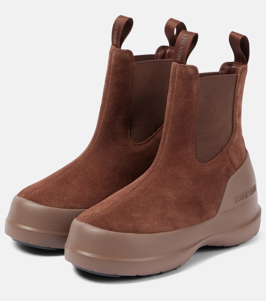 Moon Boot Luna suede Chelsea boots