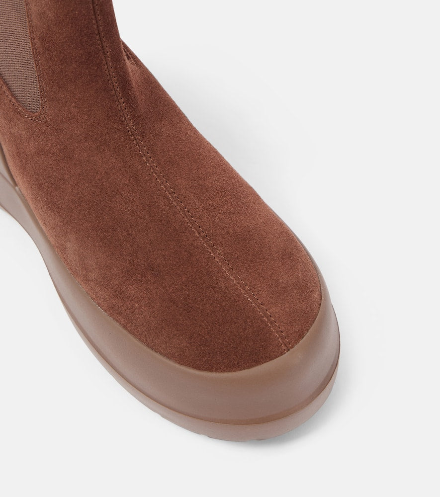 Moon Boot Luna suede Chelsea boots