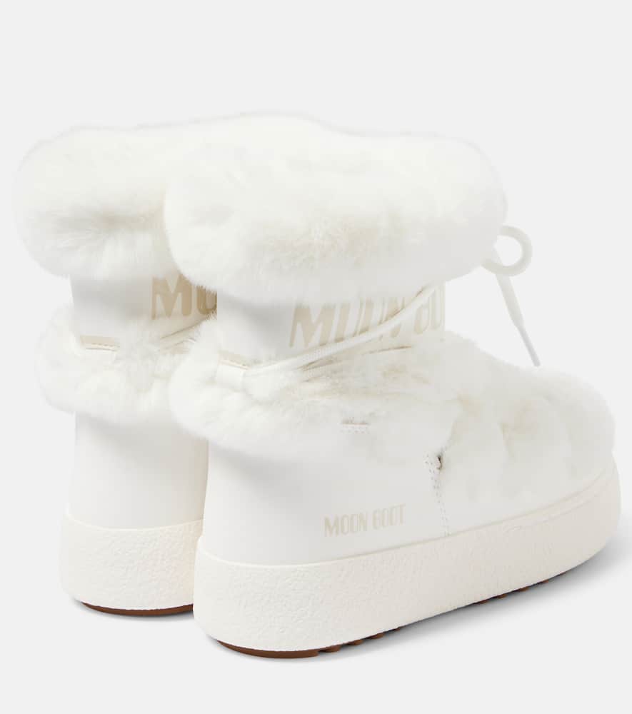 Moon Boot MB Ltrack faux-fur trimmed snow boots