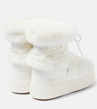 Moon Boot MB Ltrack faux-fur trimmed snow boots