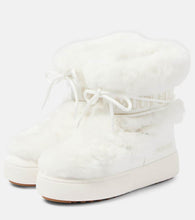 Moon Boot MB Ltrack faux-fur trimmed snow boots