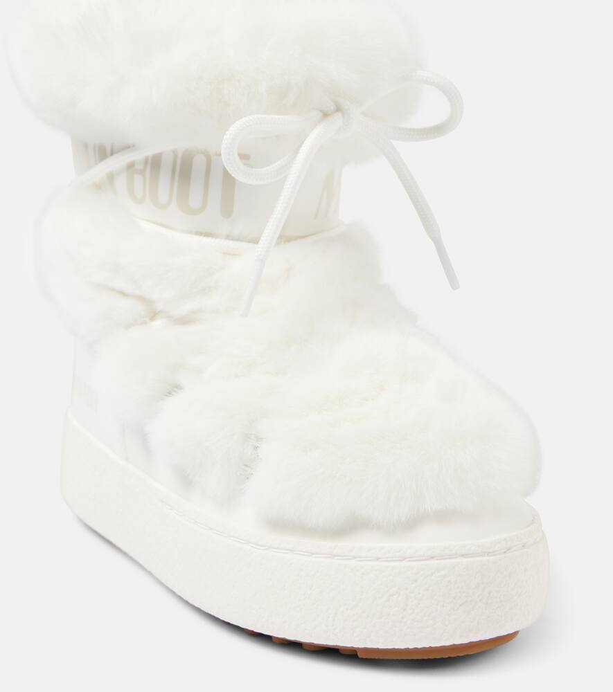 Moon Boot MB Ltrack faux-fur trimmed snow boots