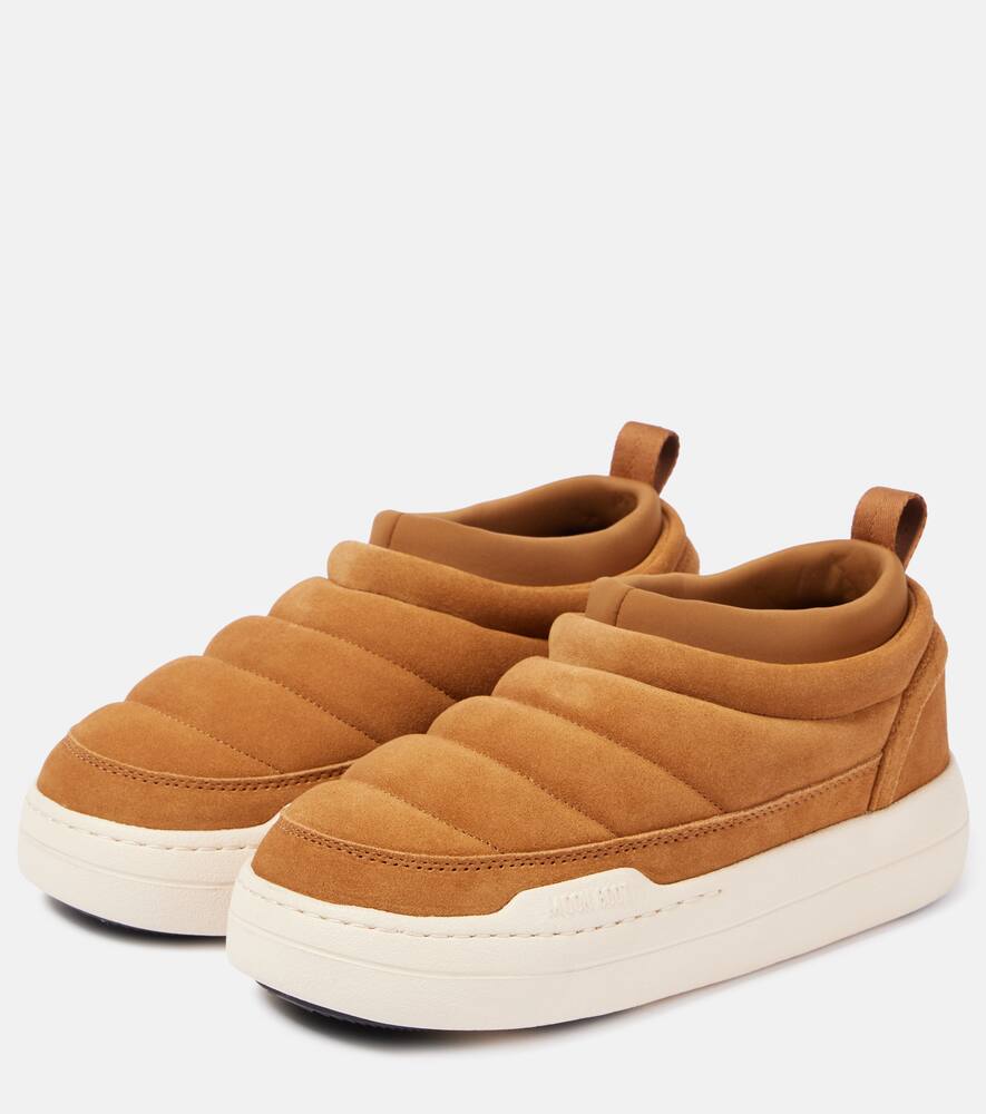 Moon Boot Park Soft suede slip-on shoes