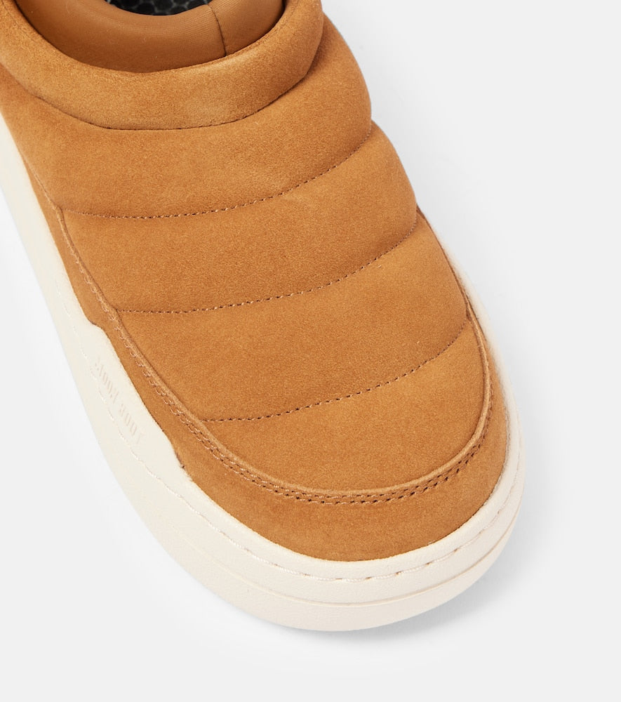 Moon Boot Park Soft suede slip-on shoes