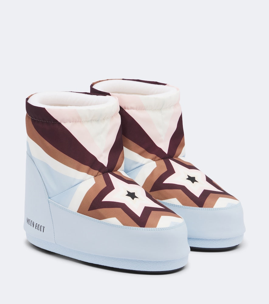 Moon Boot Icon Low Comet snow boots in Multicoloured - Flat Boots