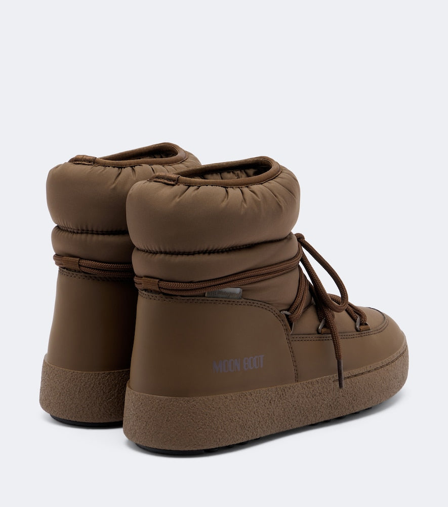 Moon Boot Ltrack Low snow boots - Brown Flat Boots