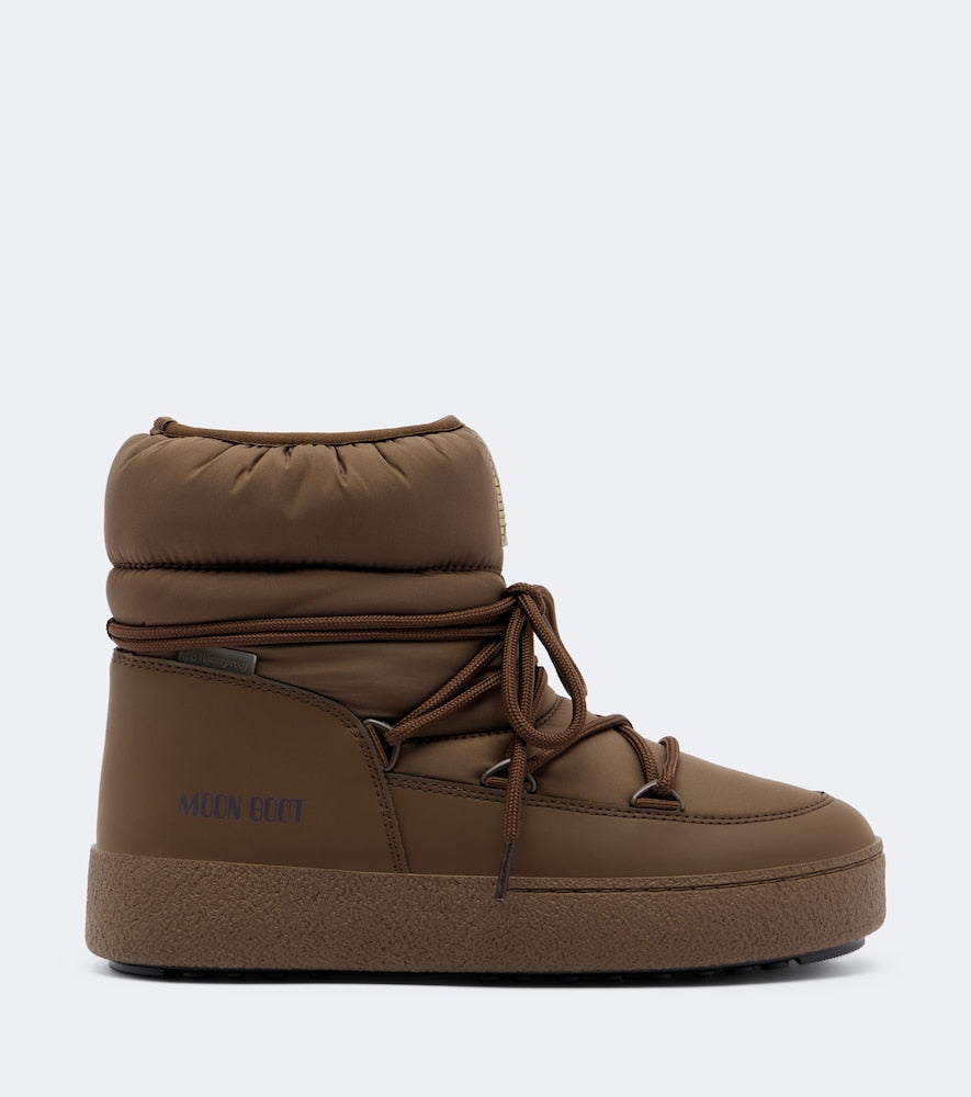 Moon Boot Ltrack Low snow boots - Brown Flat Boots