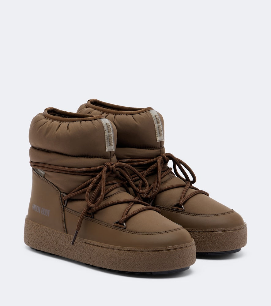 Moon Boot Ltrack Low snow boots - Brown Flat Boots