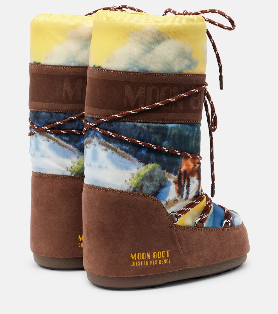 Moon Boot x Guest in Residence Icon High snow boots