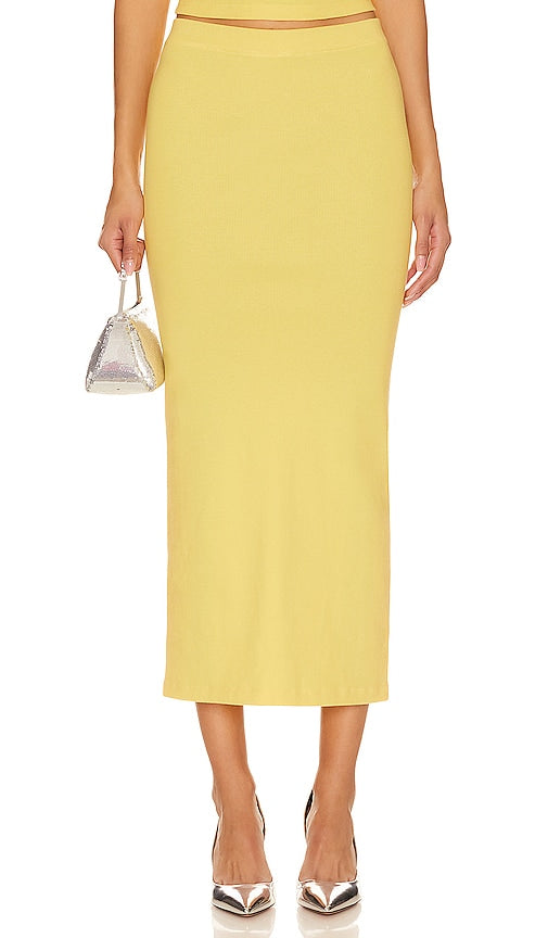 Mother of All Antonia Skirt in Yellow - Jupe Antonia Mère de Tous en Jaune - 一切之母 Antonia 黄色裙子 - Mutter aller Antonia-Rock in Gelb - Mother of All Antonia 스커트 - Gonna Madre di Tutti Antonia in giallo