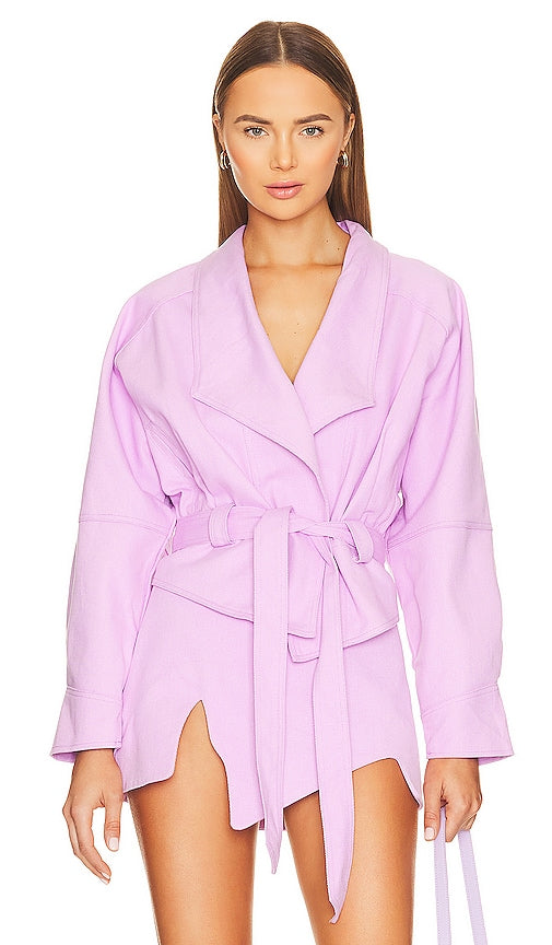 Mother of All Percilla Jacket in Lavender - Veste Percilla Mère de Tous en Lavande - Mother of All Percilla 薰衣草色夹克 - Mother of All Percilla Jacke in Lavendel - Mother of All 퍼실라 자켓 - Giacca Mother of All Percilla in lavanda