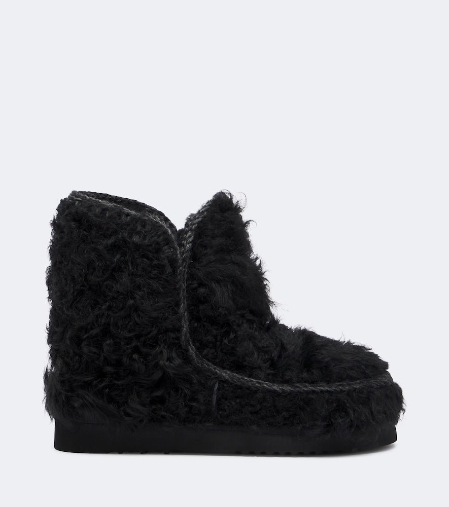 Black Mou 18 Chekiang shearling ankle boots - Flat Boots