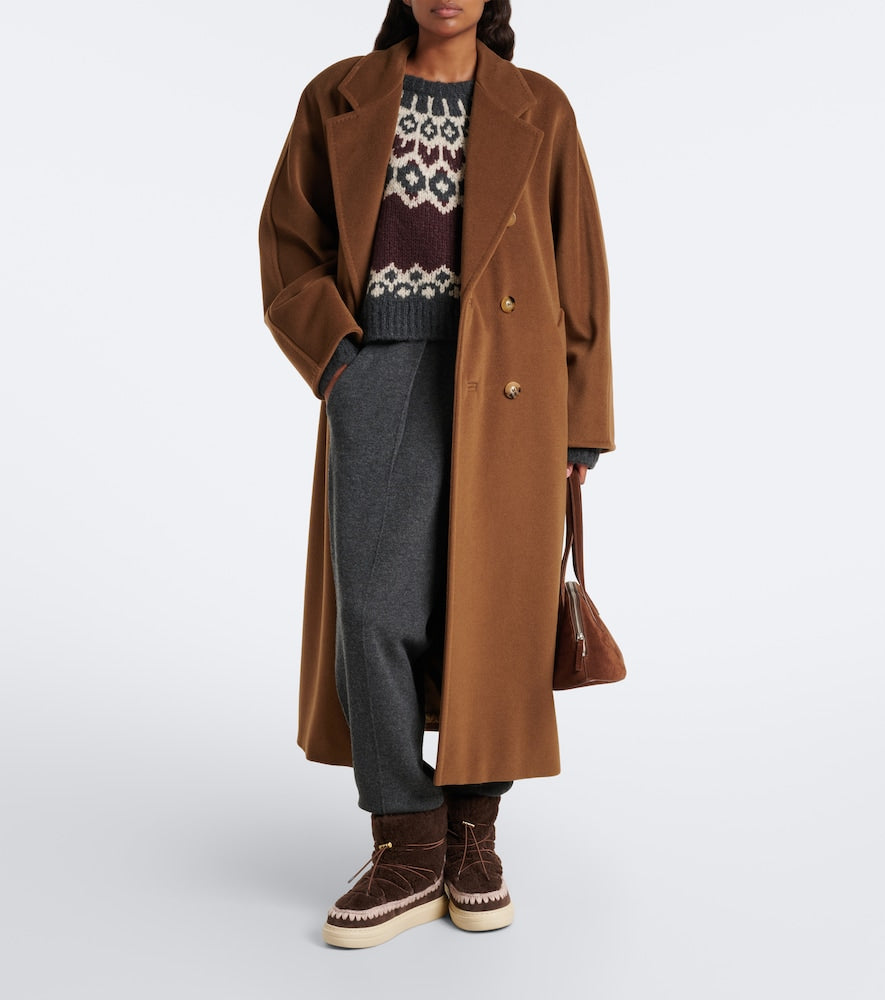 Brown Mou Sneaker Bold shearling ankle boots - Flat Boots