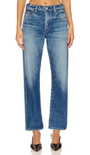 Moussy Vintage Foxwood Straight in Blue