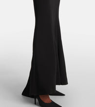Mugler Asymmetric crêpe gown
