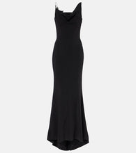 Mugler Asymmetric  gown. Mugler不对称礼服