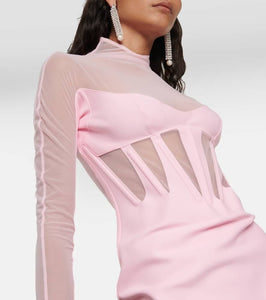 Mugler Corset minidress