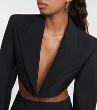 Mugler Cropped blazer