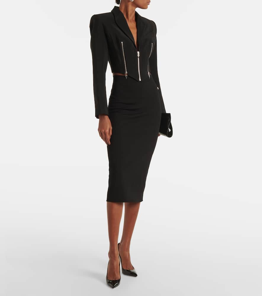 Mugler Cropped jacket