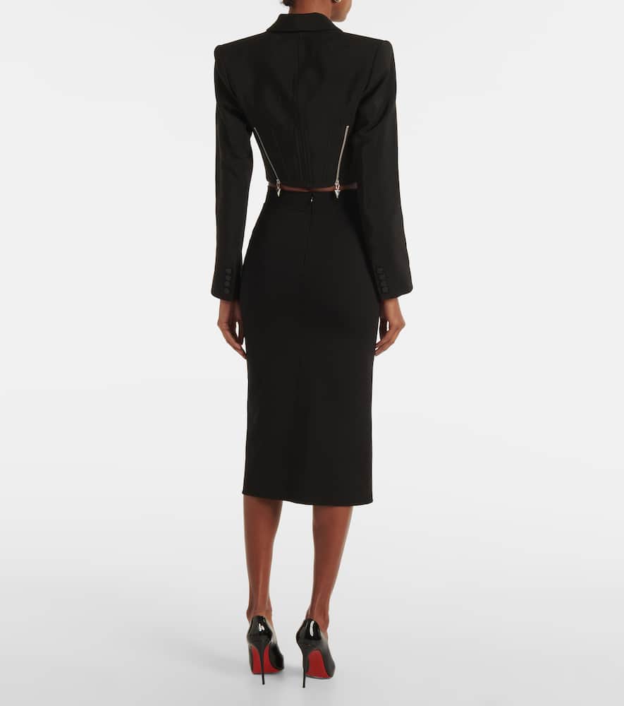 Mugler Cropped jacket