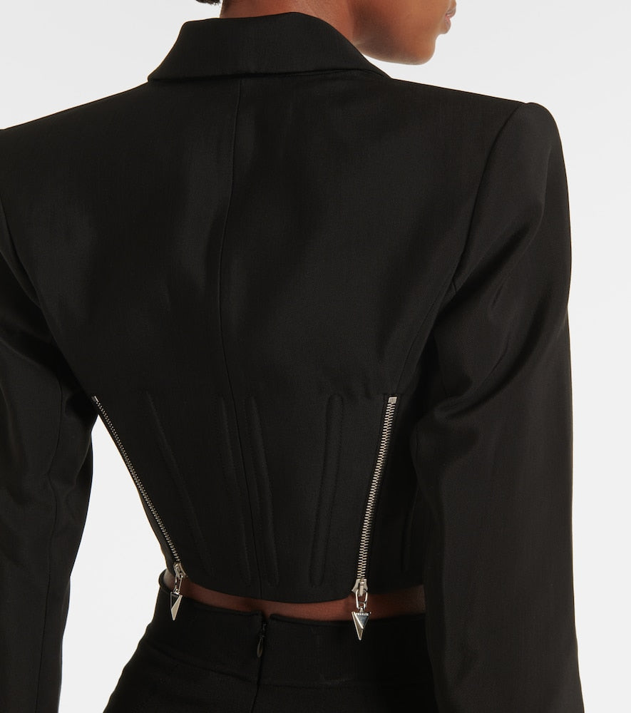 Mugler Cropped jacket