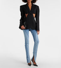 Mugler Cutout blazer