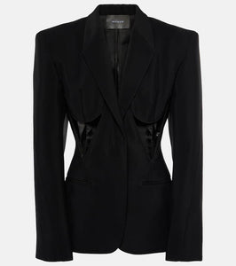 Mugler Cutout blazer